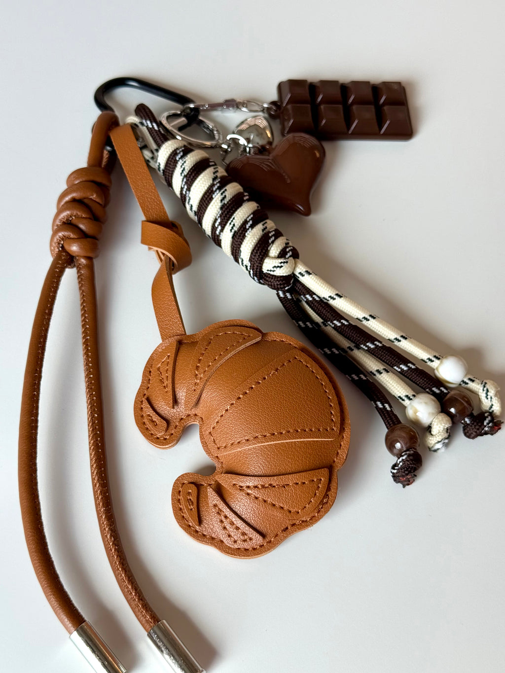 Chocalate Croissant Keychain 🥐🍫