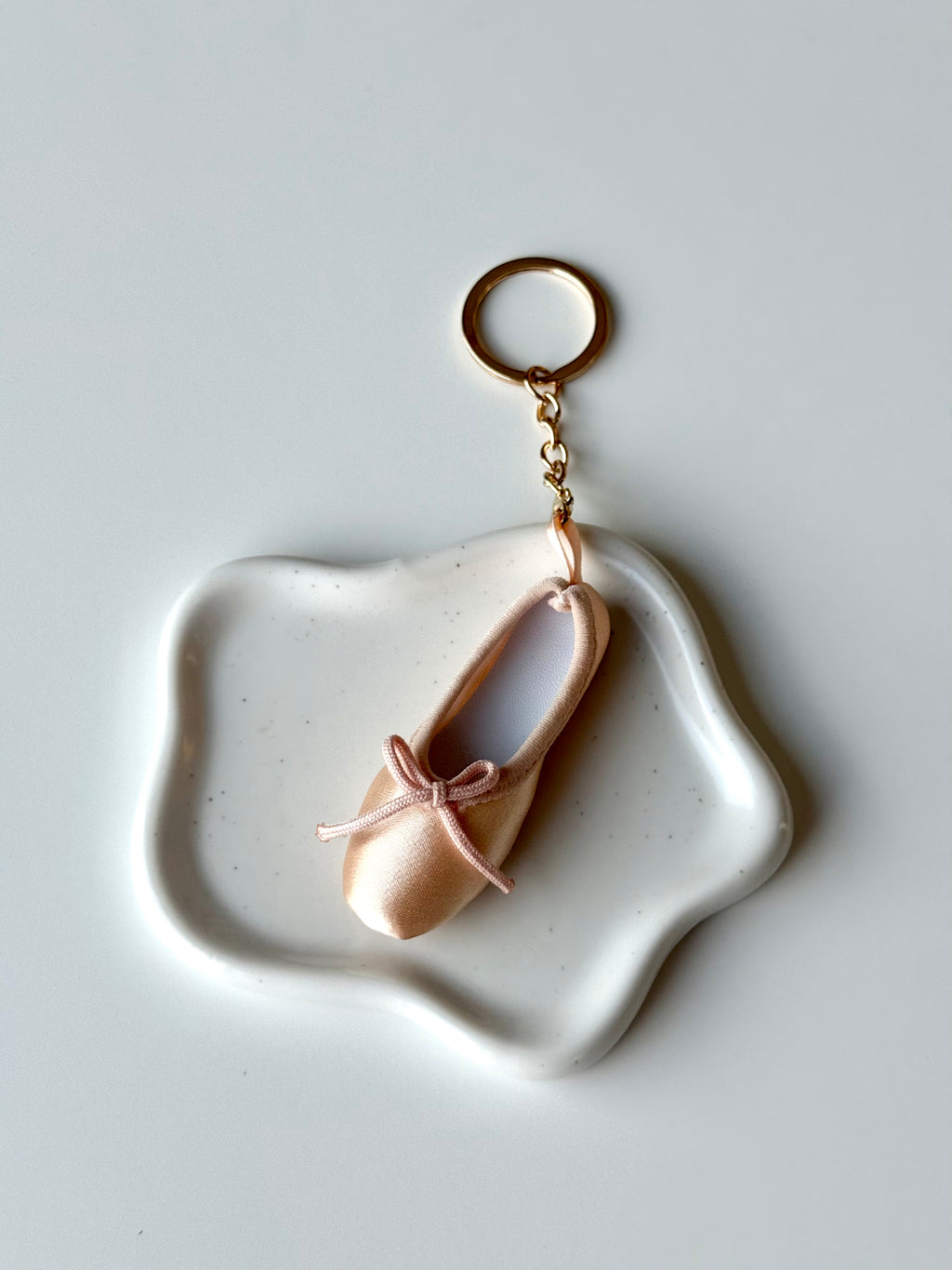Ballet Slipper Keychain 🩰