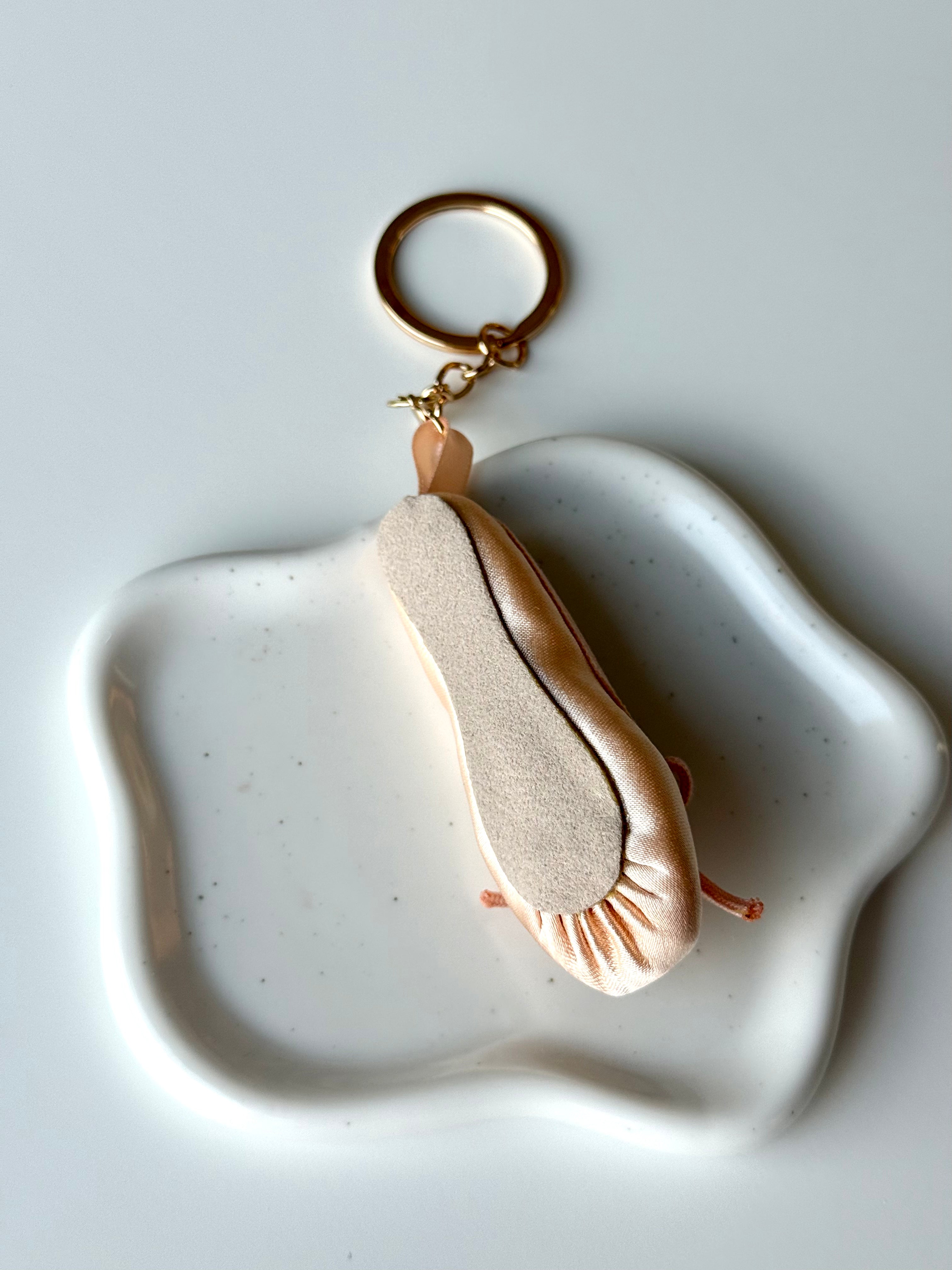 Ballet Slipper Keychain 🩰
