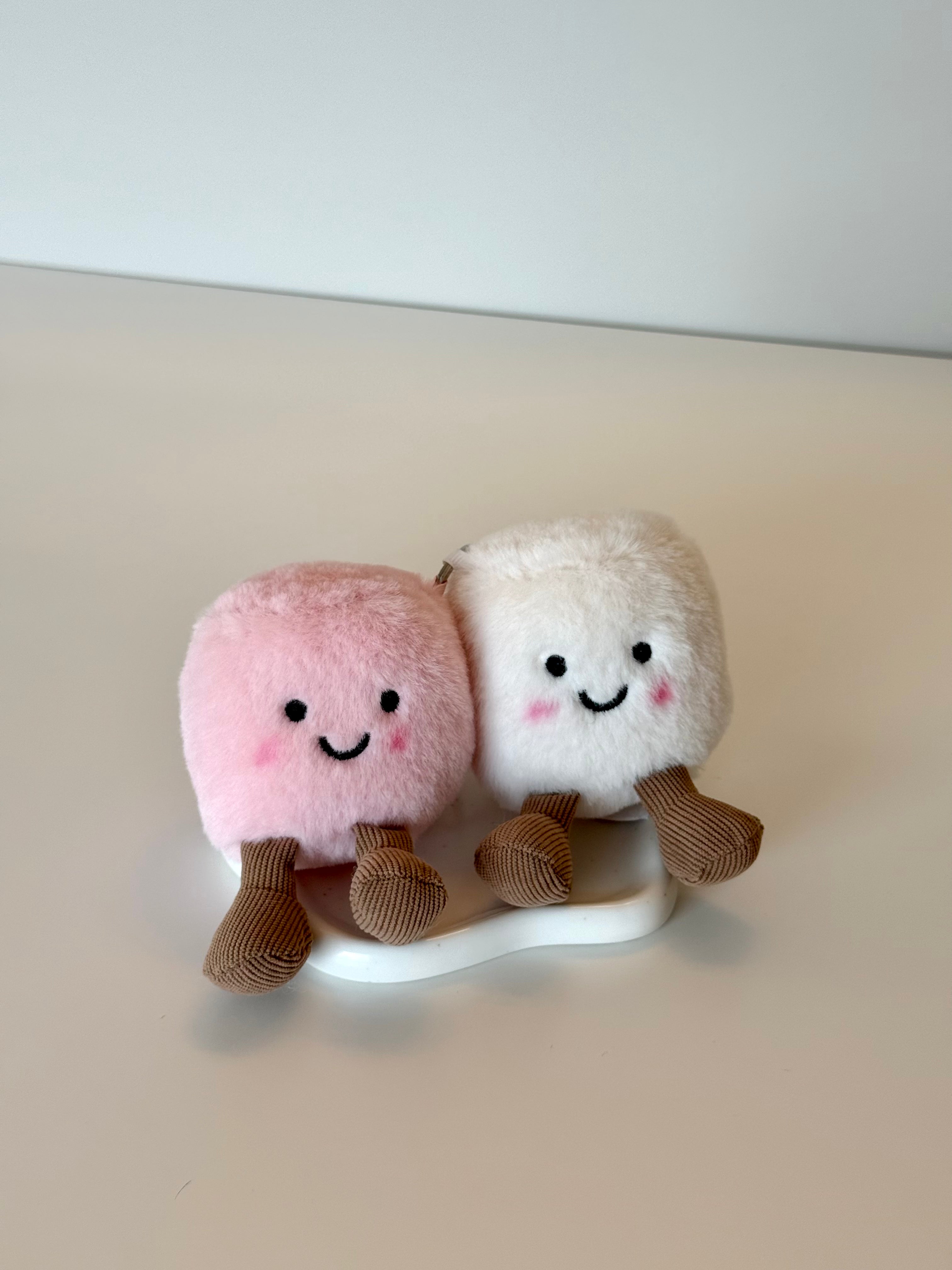 Marshmallow Duo Keychain 🍡