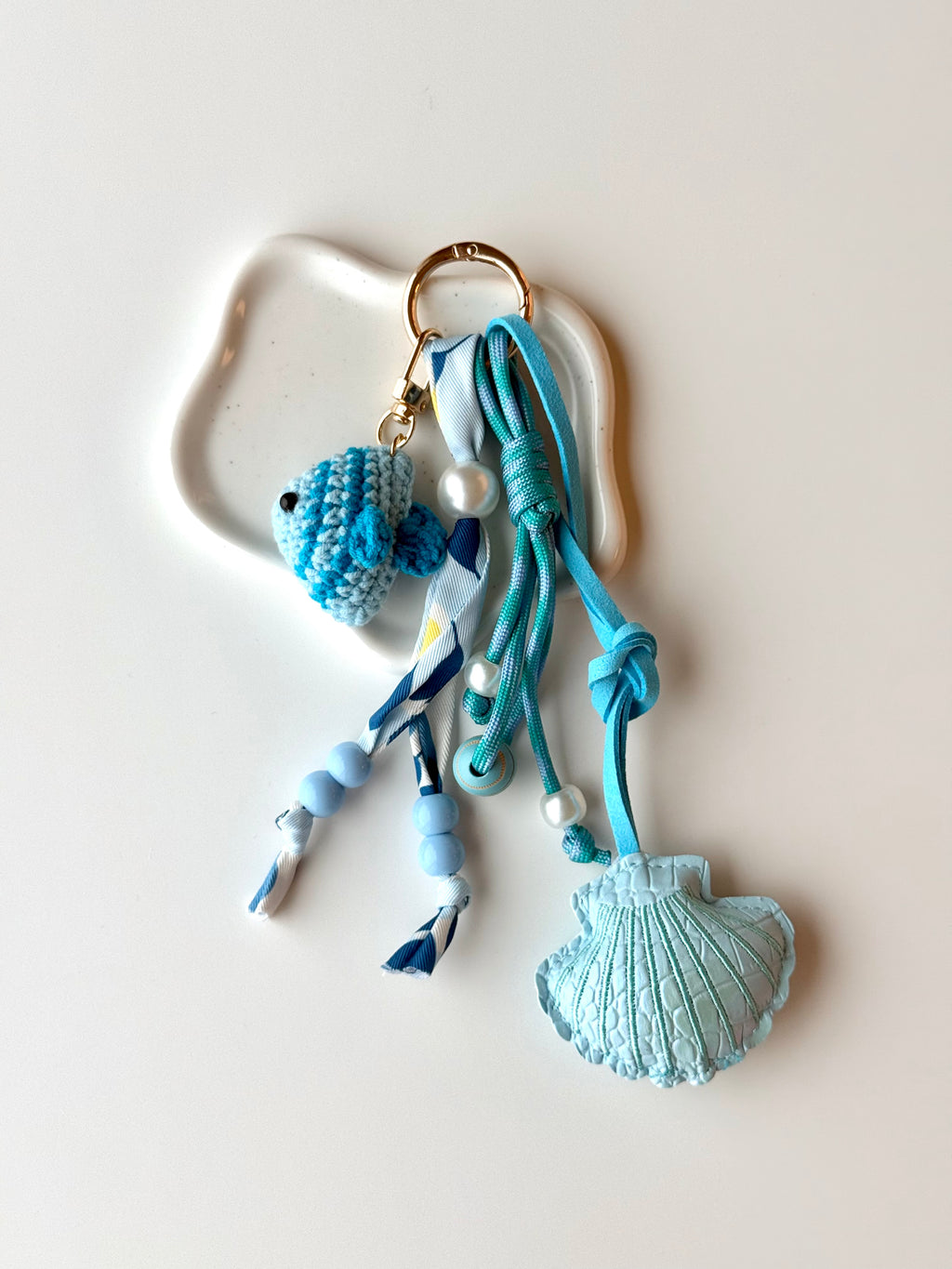 Coastal Shell Charm 🐚🩵