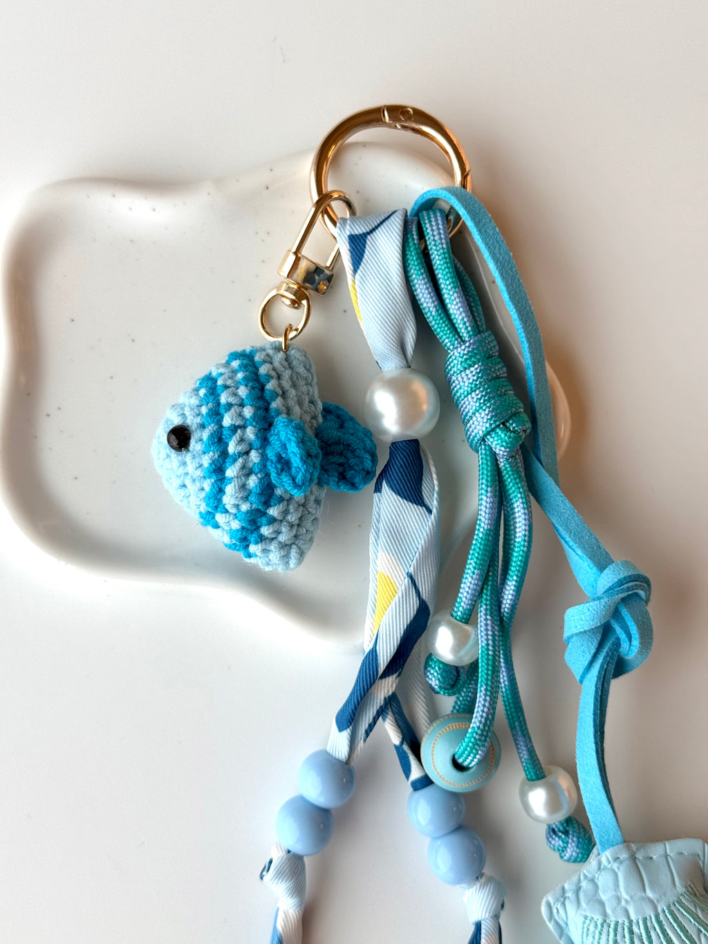 Coastal Shell Charm 🐚🩵